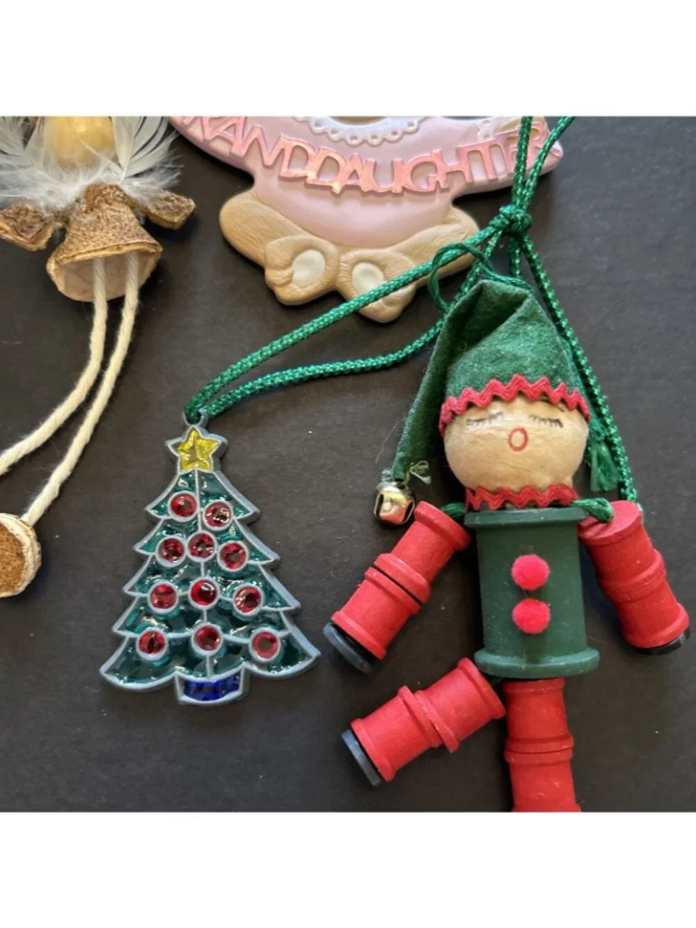 Vintage Christmas Lot Of MANY Ornaments Avon, Handmade, Nativity